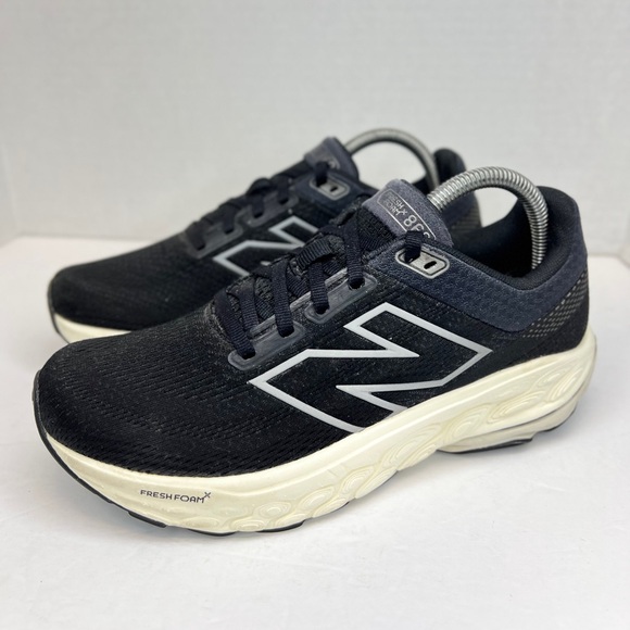 New Balance Fresh Foam X 860 V14 W860A14 Black Running Sneakers Sz 7.5 NO INSOLE - Picture 1 of 15